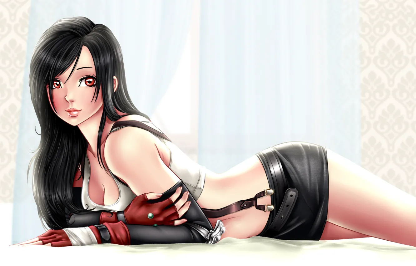 Photo wallpaper girl, Typhus, Final Fantasy VII