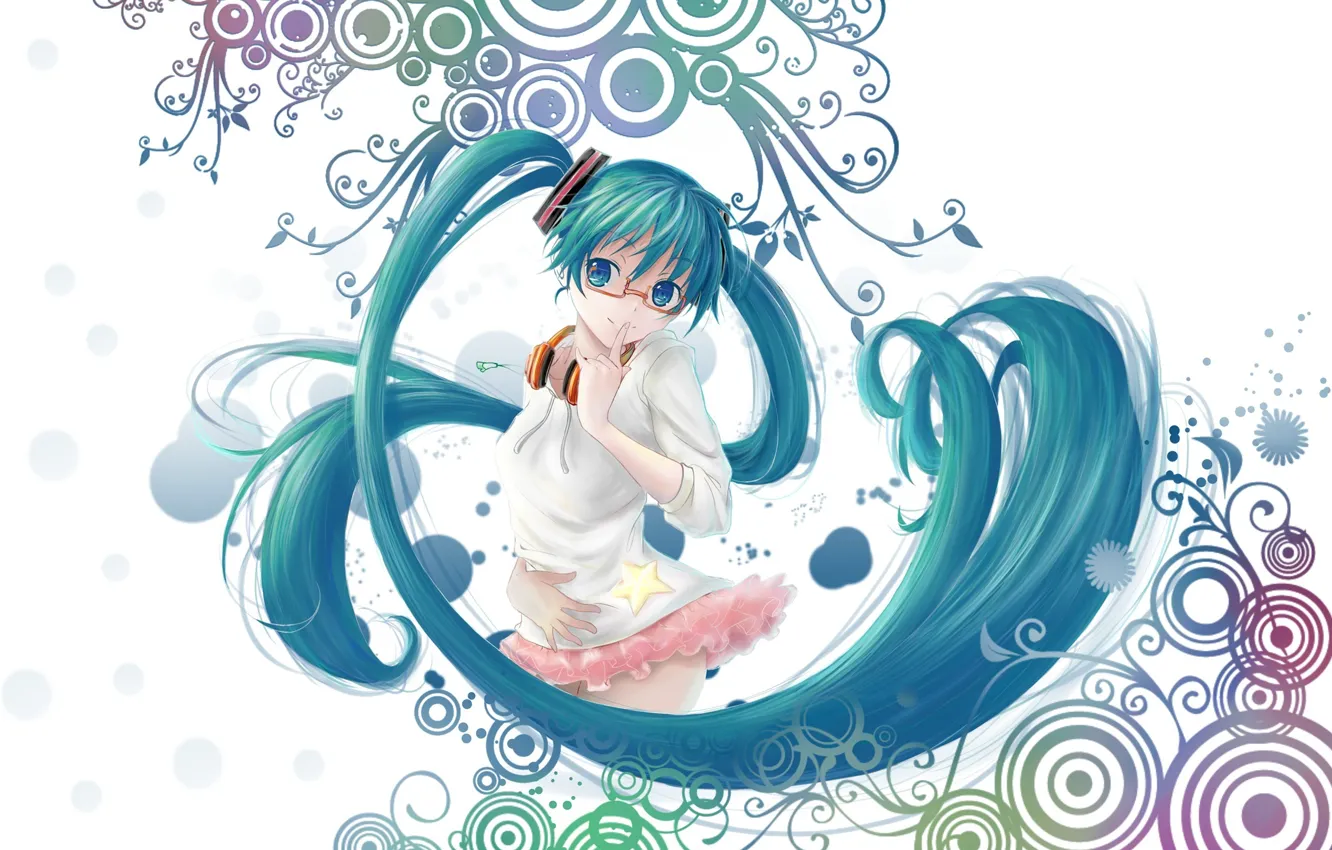 Photo wallpaper Vocaloid, girl, hatsune miku, art, Miku