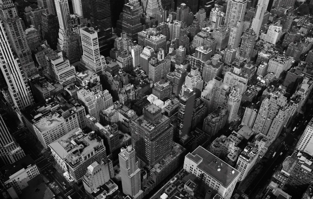 Photo wallpaper roof, street, quarter