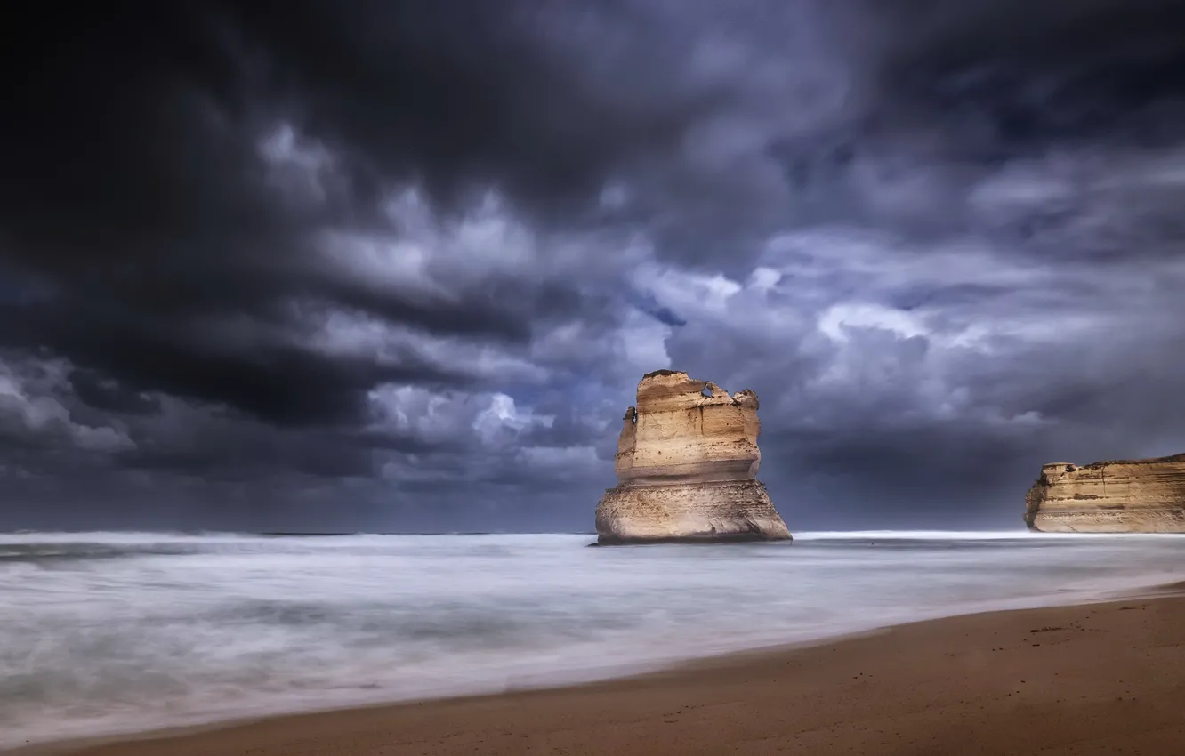 Photo wallpaper Australia, Victoria, Twelve Apostles, Princetown, Marine National Park