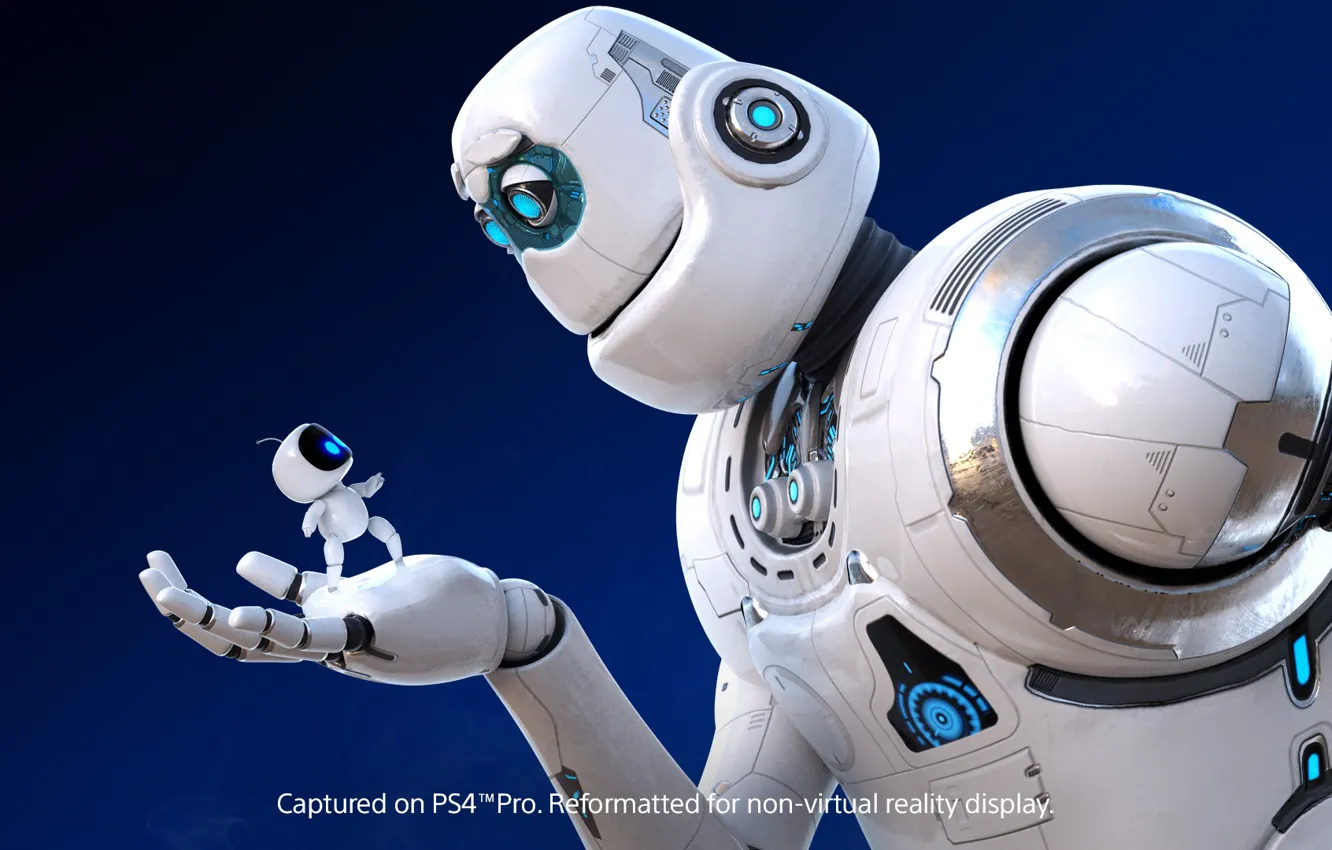 Photo wallpaper background, the game, robot, Astro Bot: Rescue Mission