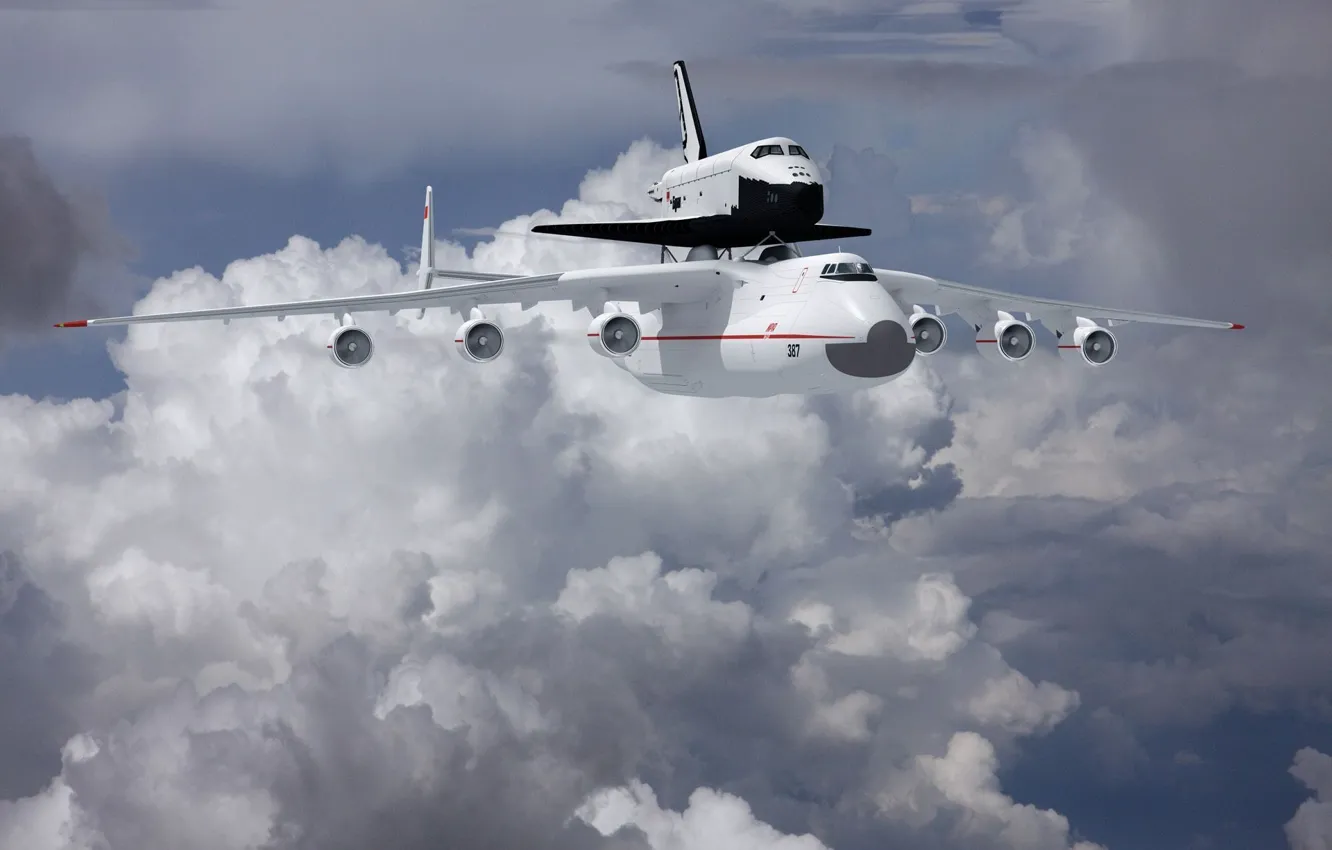 Photo wallpaper Buran, Mriya, The an-225
