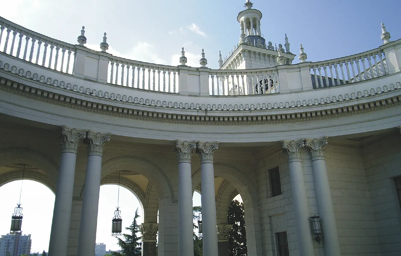 Photo wallpaper style, architecture, Sochi