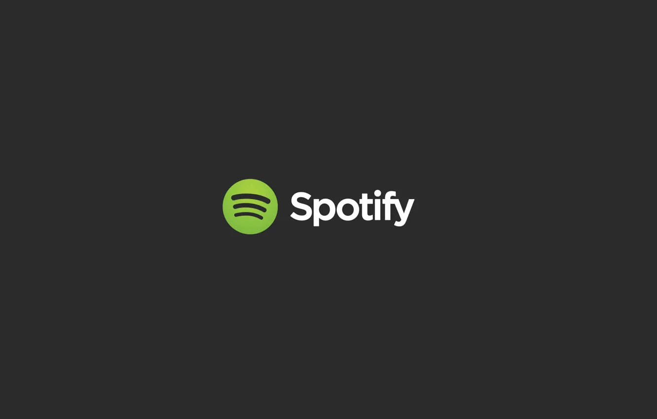 Photo wallpaper logo, Music, Spotify