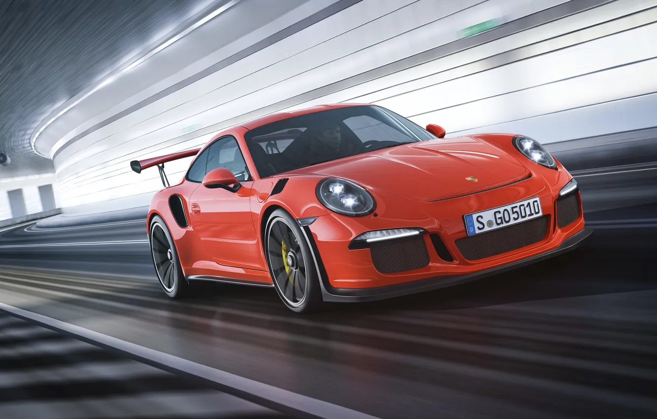 Photo wallpaper 911, Porsche, Porsche, GT3, 991, 2015