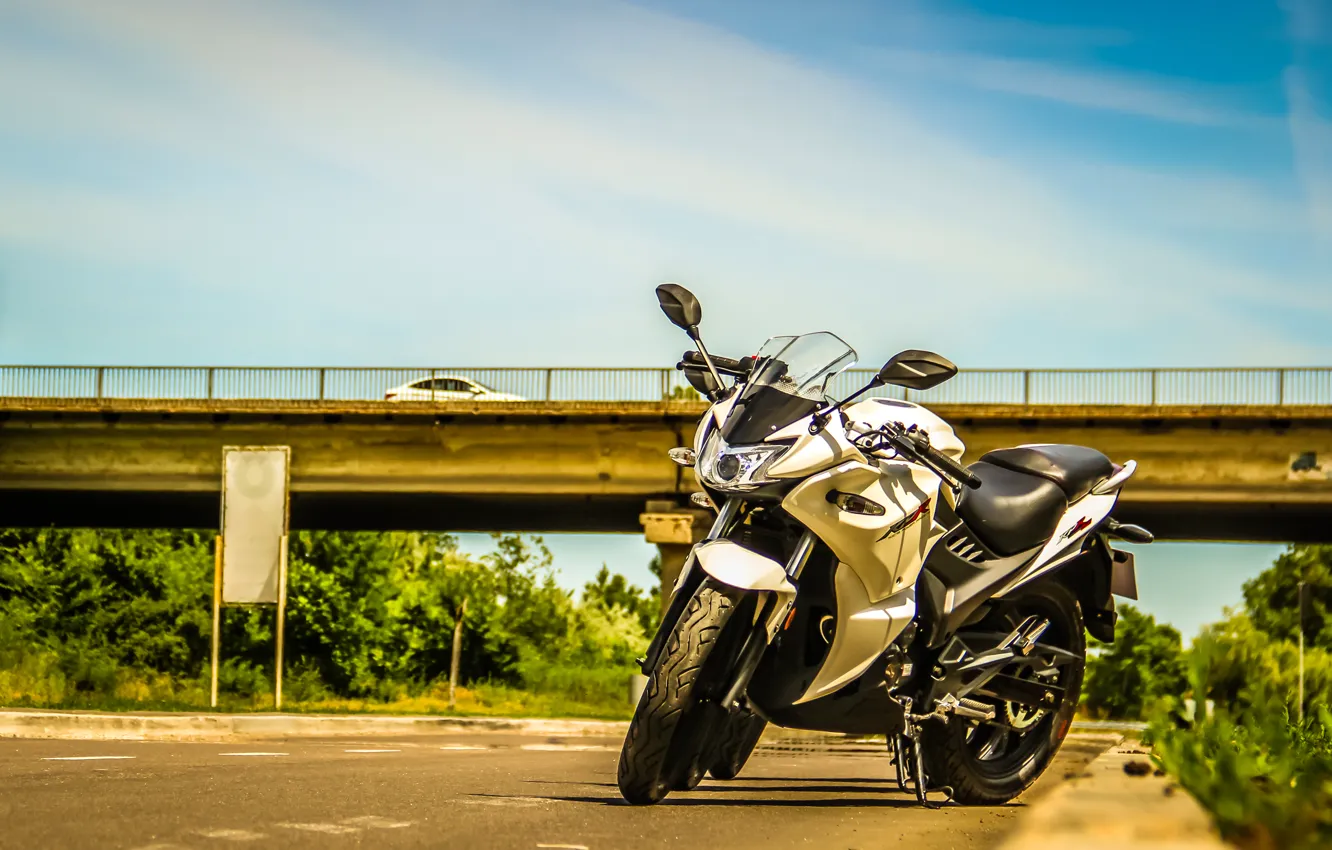 Photo wallpaper road, bridge, Lifan, KPR