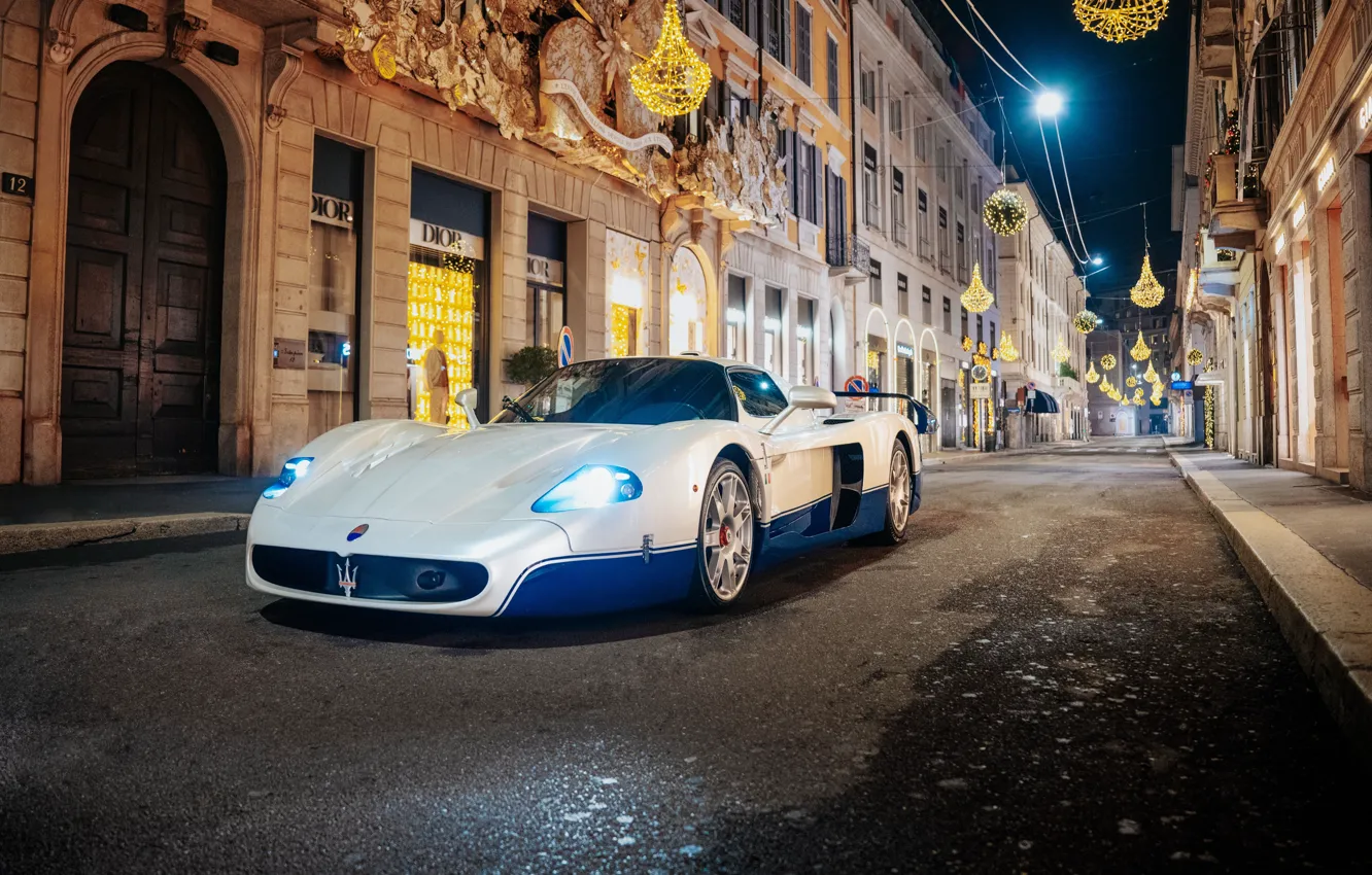 Photo wallpaper Maserati, MC12, Maserati MC12, front view