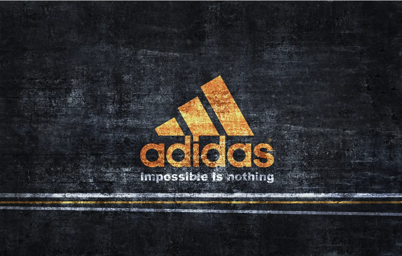 Photo wallpaper Adidas, adidas, firm