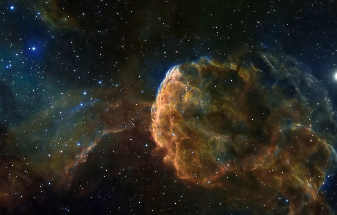 Photo wallpaper space, Galaxy, stars