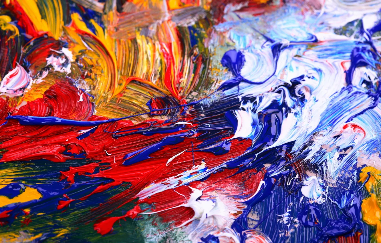 Photo wallpaper paint, picture, painting, canvas, bright. abstraction