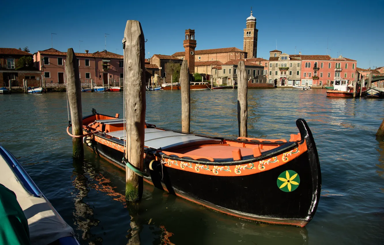 Photo wallpaper Italy, Venice, the island of Murano
