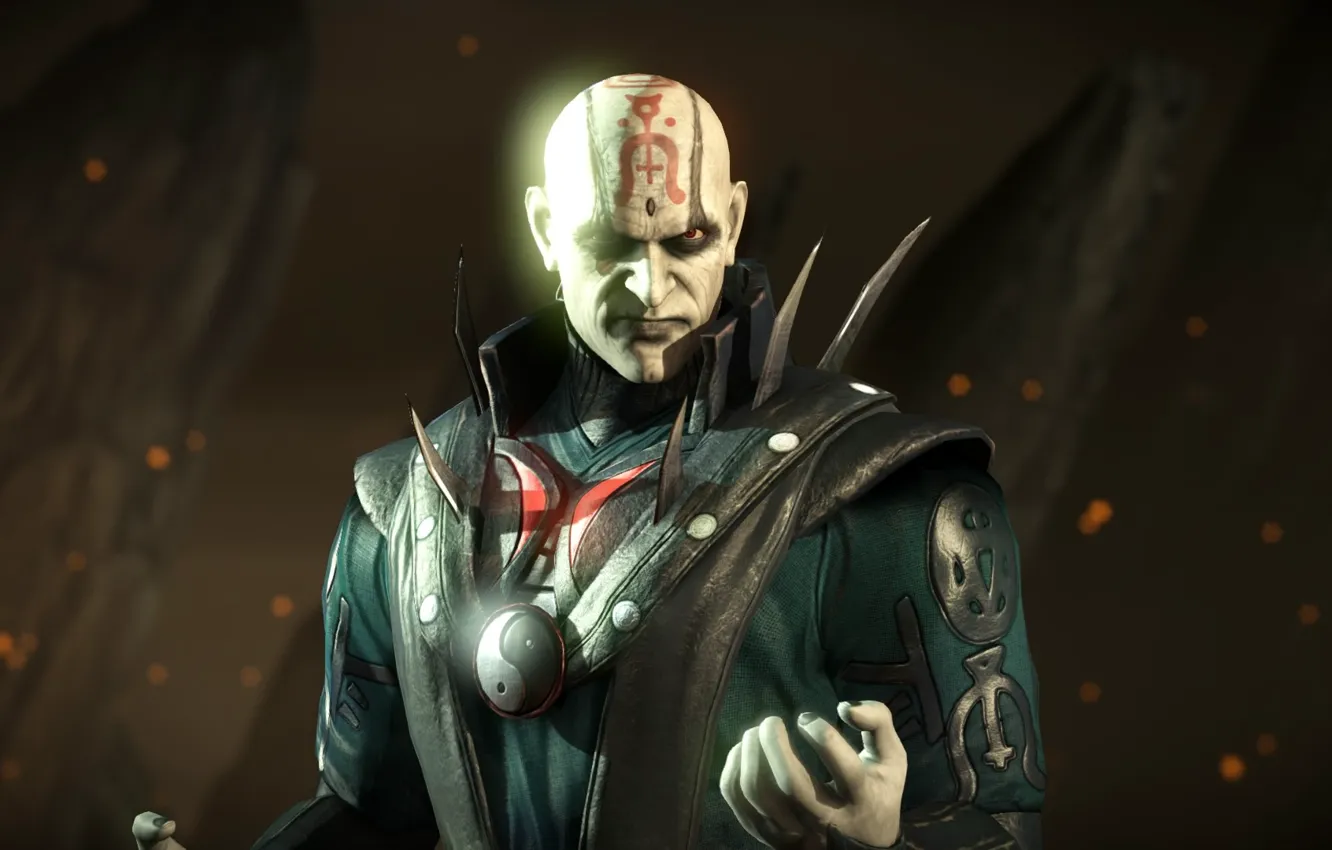 Photo wallpaper classic, Mortal Kombat X, Quan Chi