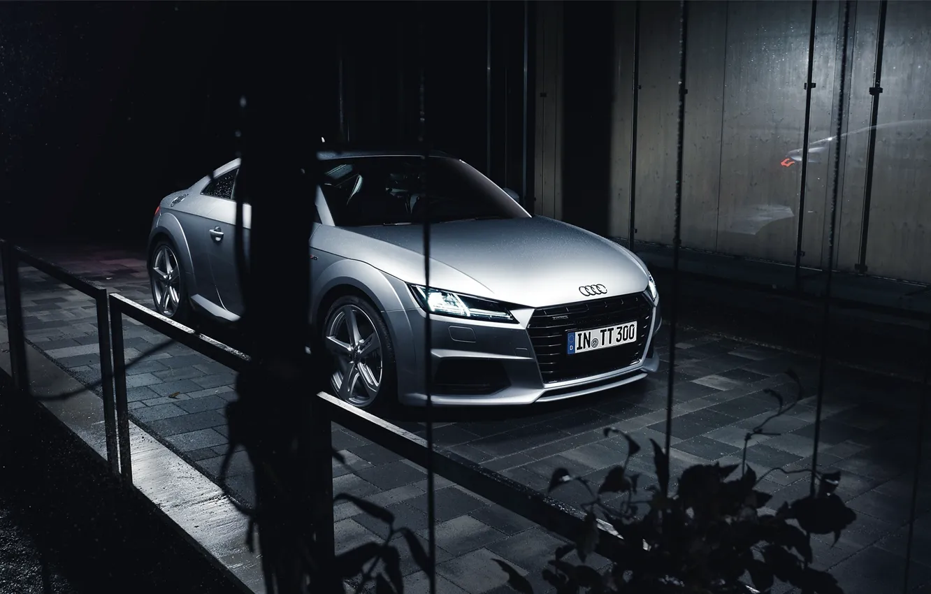 Photo wallpaper Audi, Car, Silver, Automotive, Sline