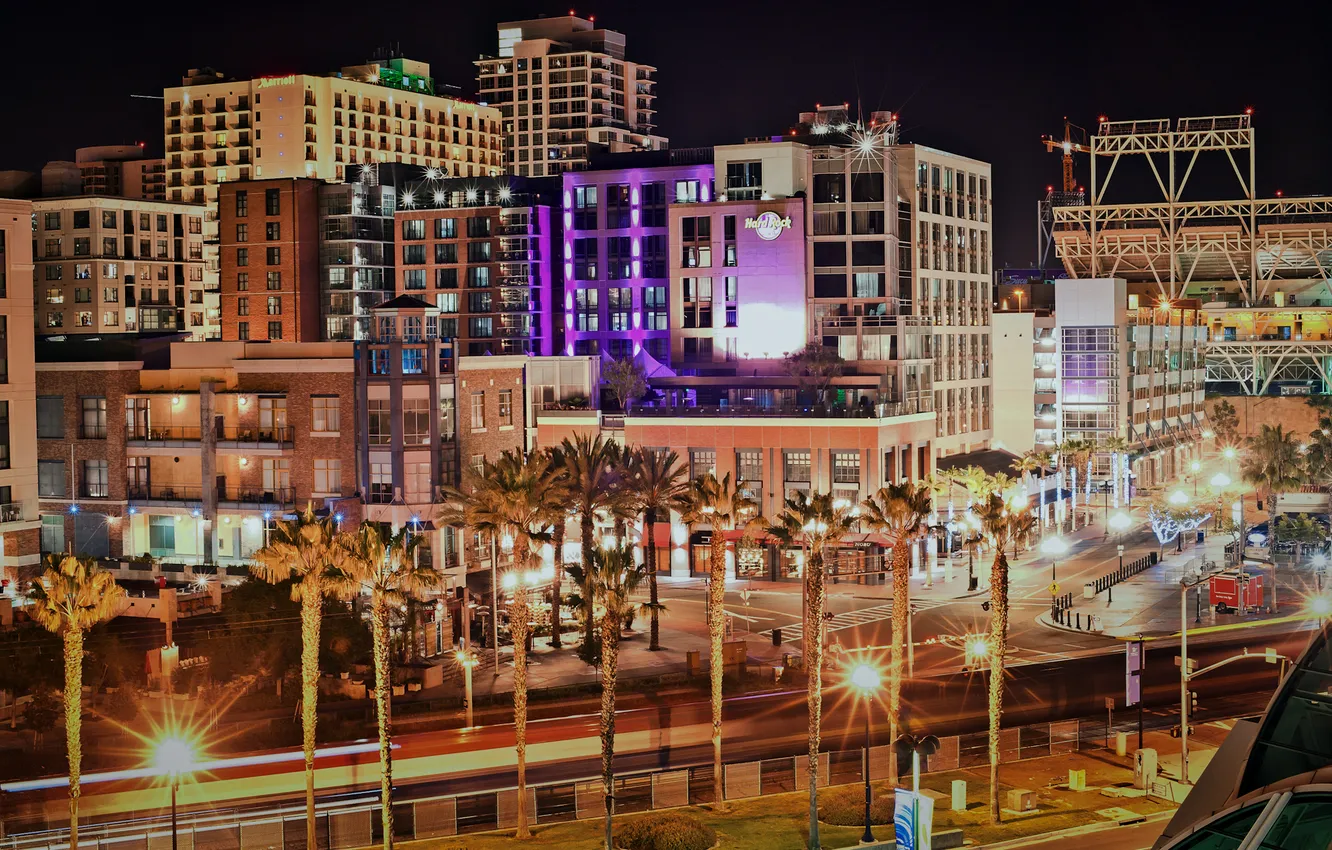 Photo wallpaper city, the city, CA, USA, USA, California, San Diego, San Diego