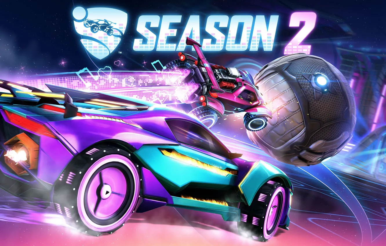 Photo wallpaper game, PS4, RocketLeague, Videogame, Footbool, PCgame