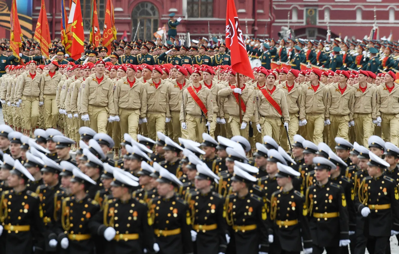 Photo wallpaper holiday, parade, May 9, army