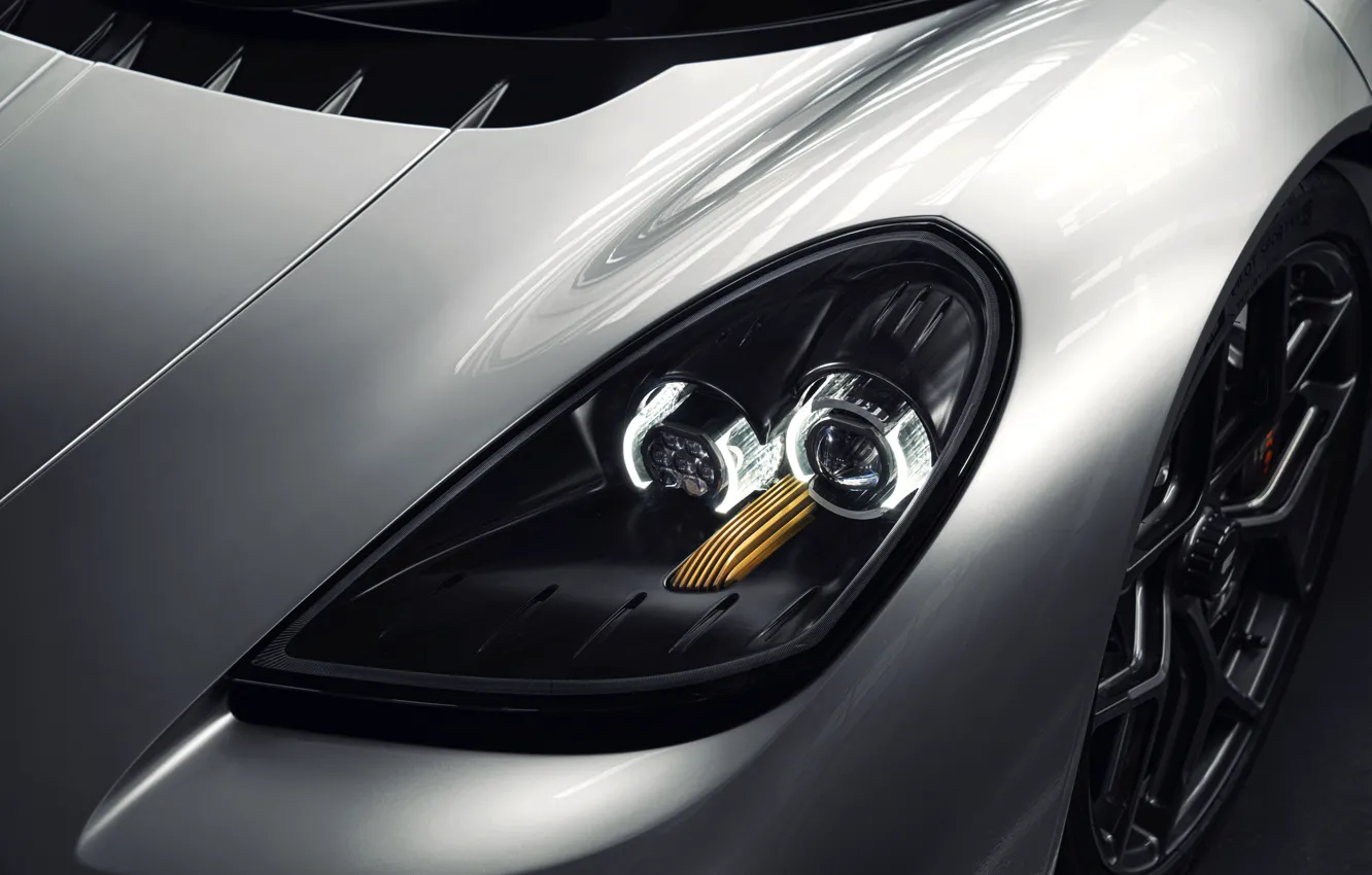 Photo wallpaper lights, coupe, V12, GMA, T.50, Gordon Murray Automotive, Type 50