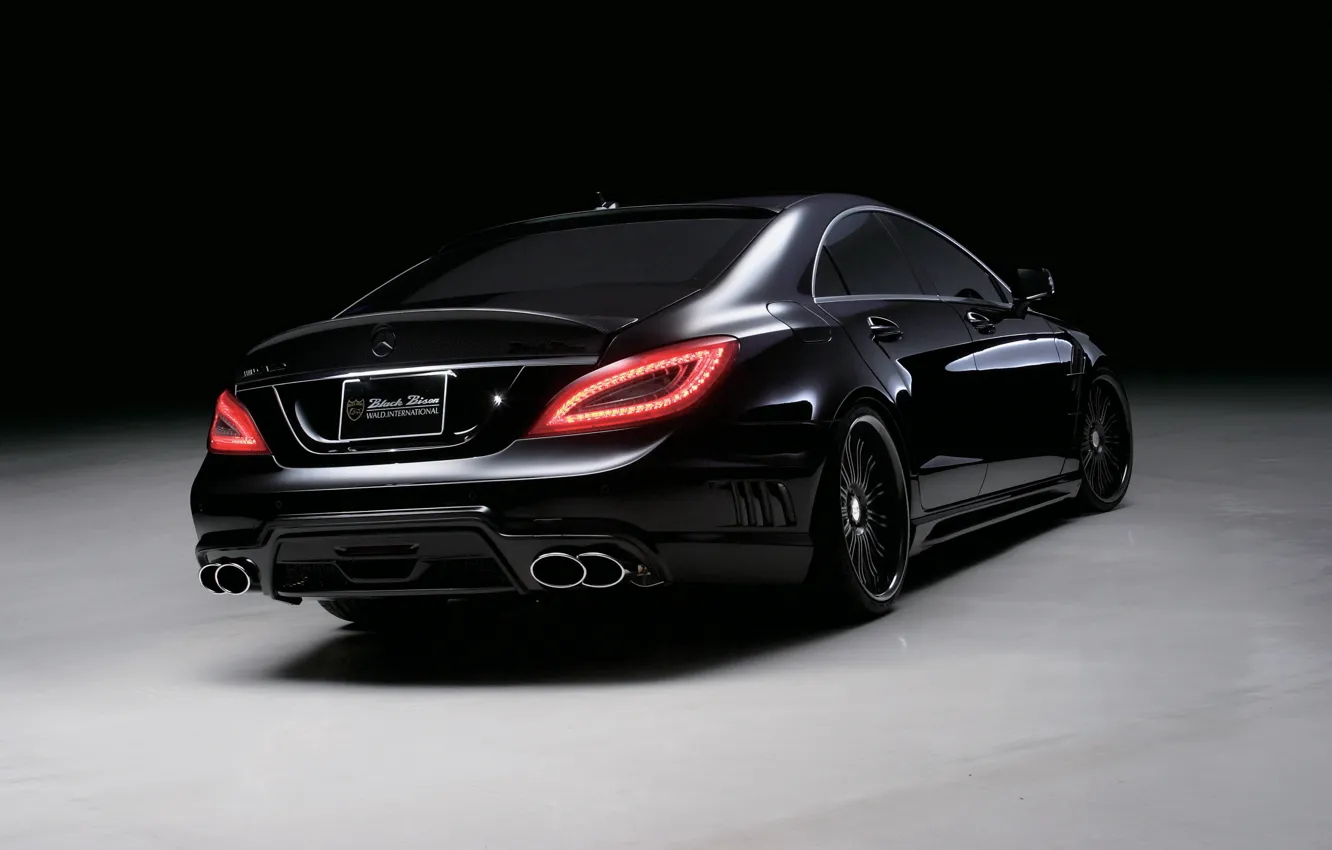 Photo wallpaper Mercedes-Benz, CLS, black, class, bison