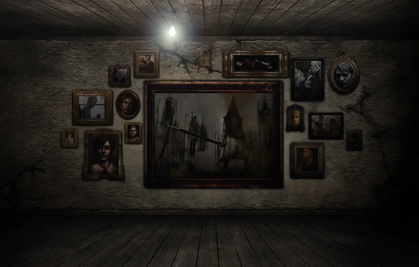 Photo wallpaper room, pictures, silent hill