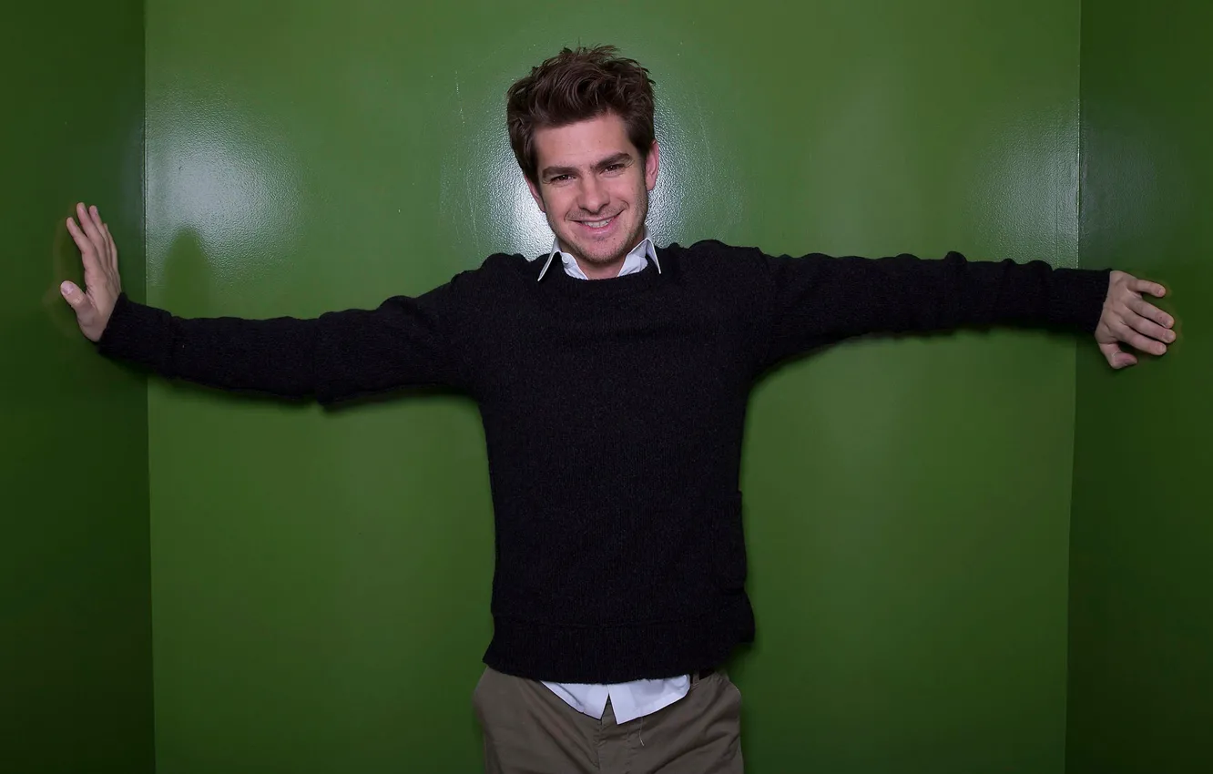 Photo wallpaper photoshoot, Andrew Garfield, Los Angeles Times