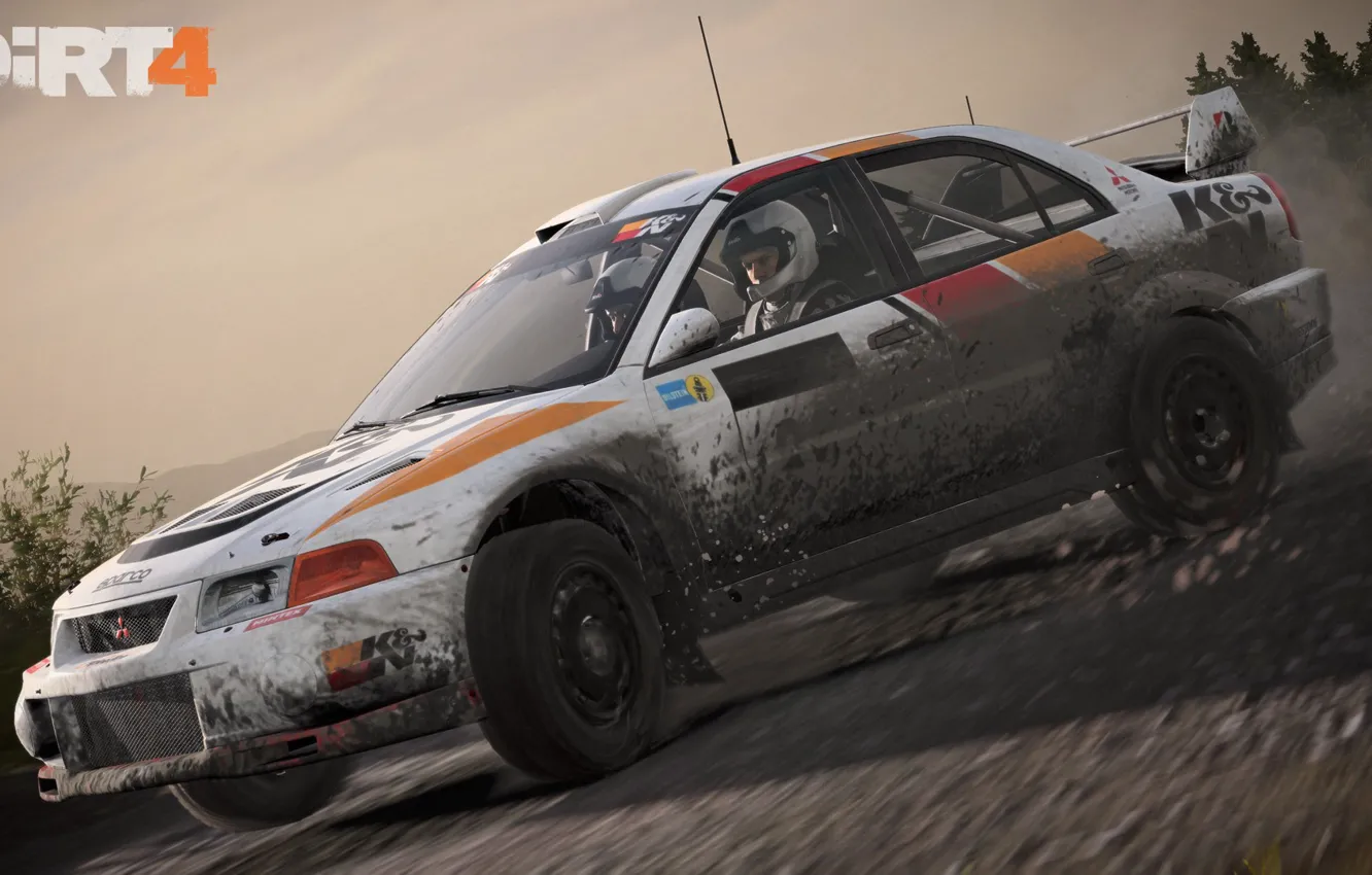 Photo wallpaper car, dirt, game, race, man, speed, pilot, fast