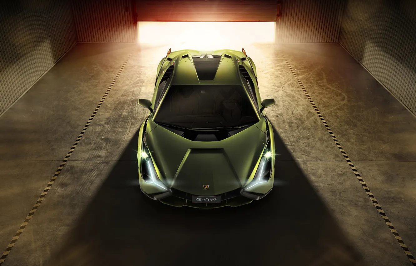 Photo wallpaper Lamborghini, supercar, Later