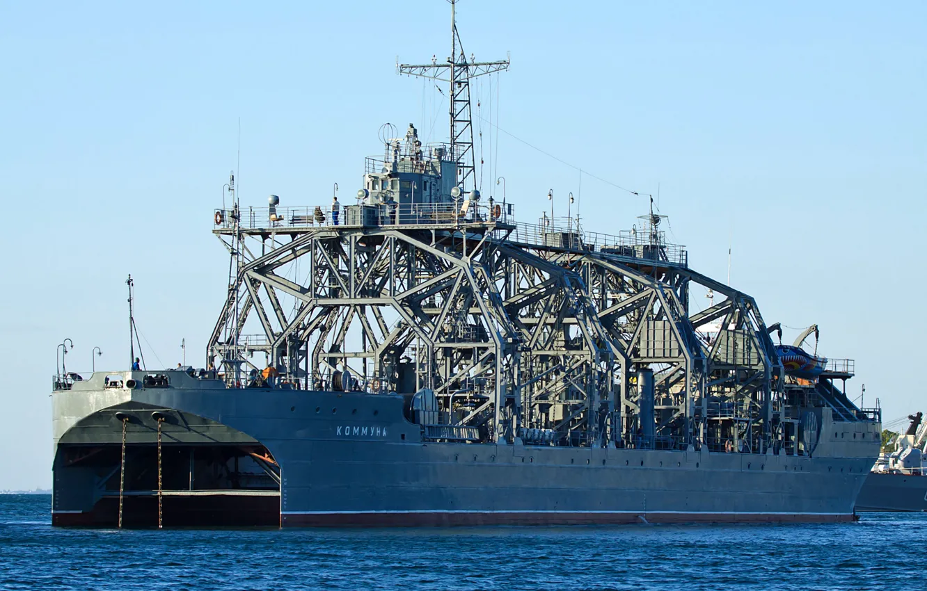 Photo wallpaper ship, catamaran, lifeguard, municipality, in the Navy, the oldest