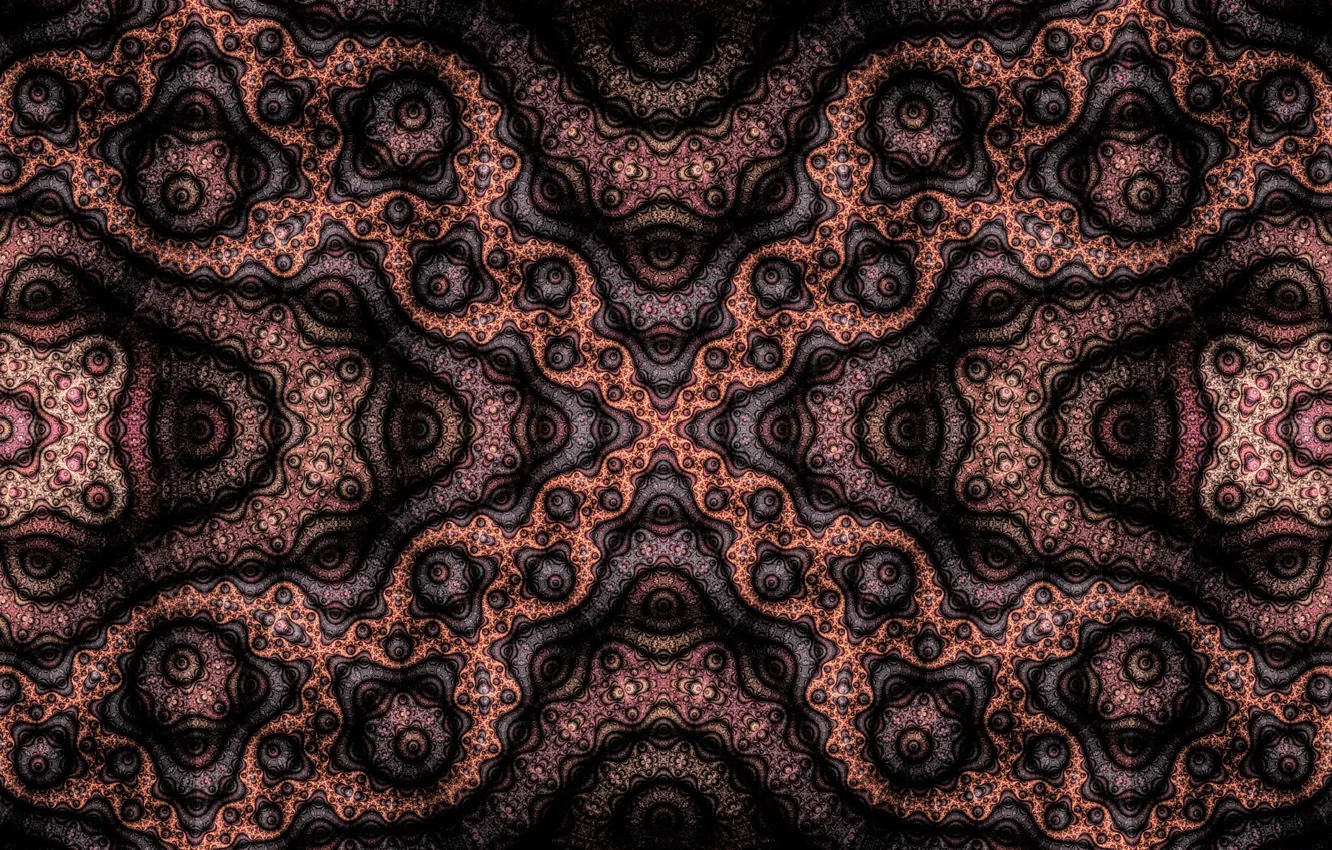 Photo wallpaper abstraction, pattern, color, fractal