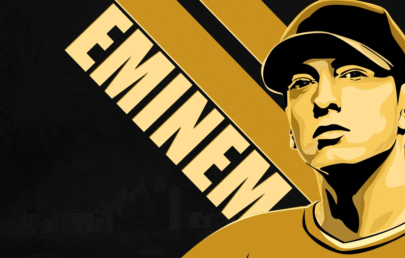 Photo wallpaper musician, rapper, Eminem, Eminem