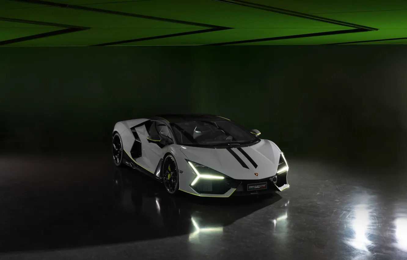 Photo wallpaper Lamborghini, 2024, Stir, Lamborghini Revuelto 'Lamborghini Arena 2024'