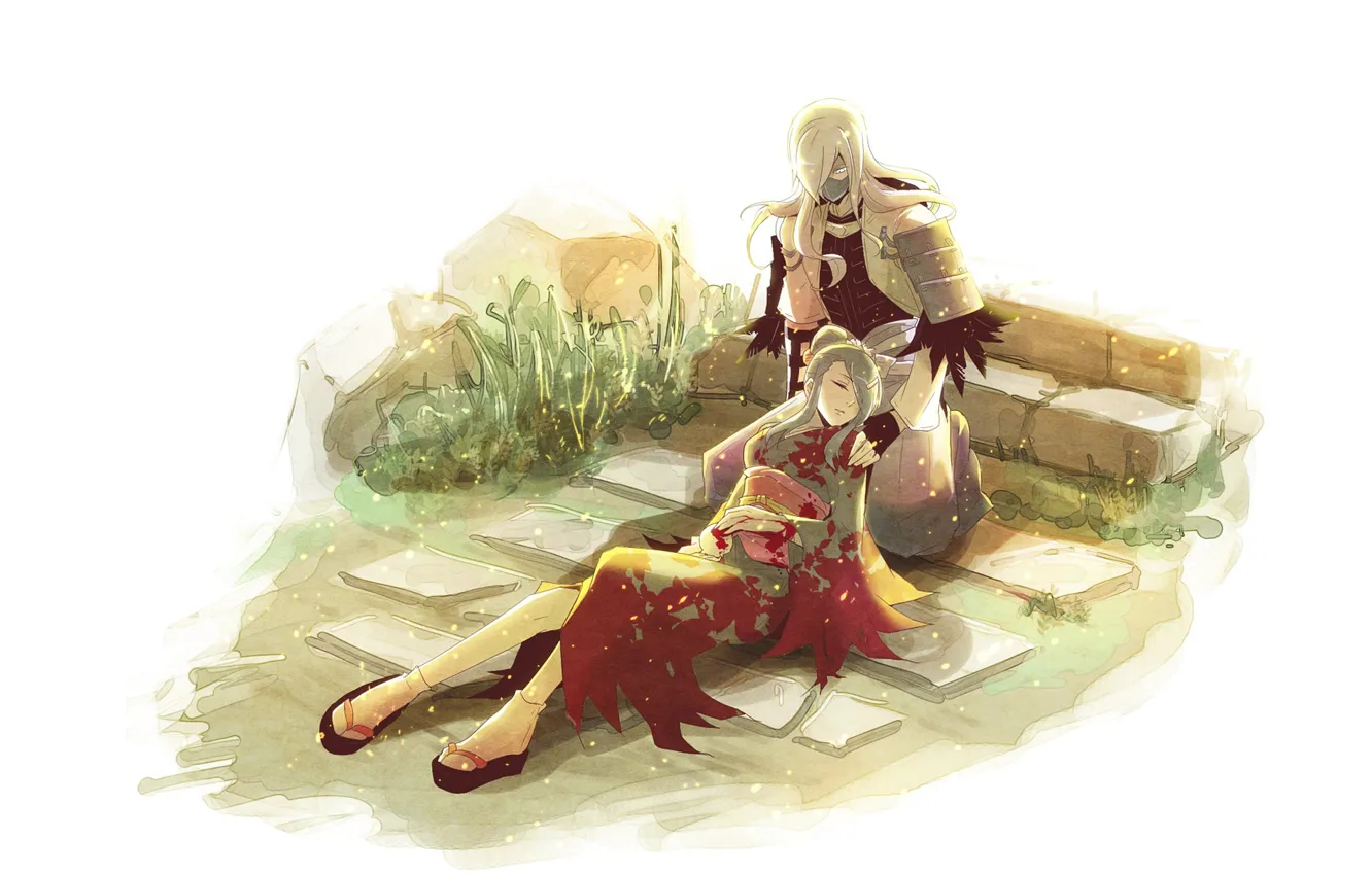 Photo wallpaper art, two, Sengoku Basara, The Era Of Unrest