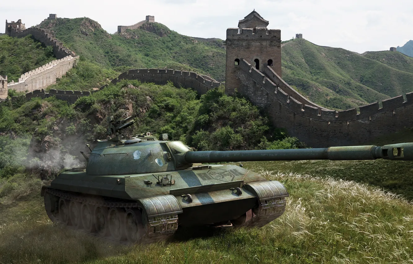 Photo wallpaper field, China, tank, China, tanks, WoT, World of Tanks, Wargaming.net