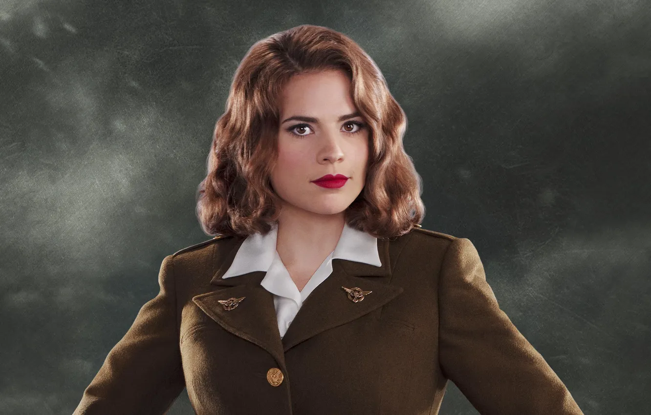 Photo wallpaper The first avenger, Hayley Atwell, Hayley Atwell, Captain America: The First Avenger, Peggy Carter