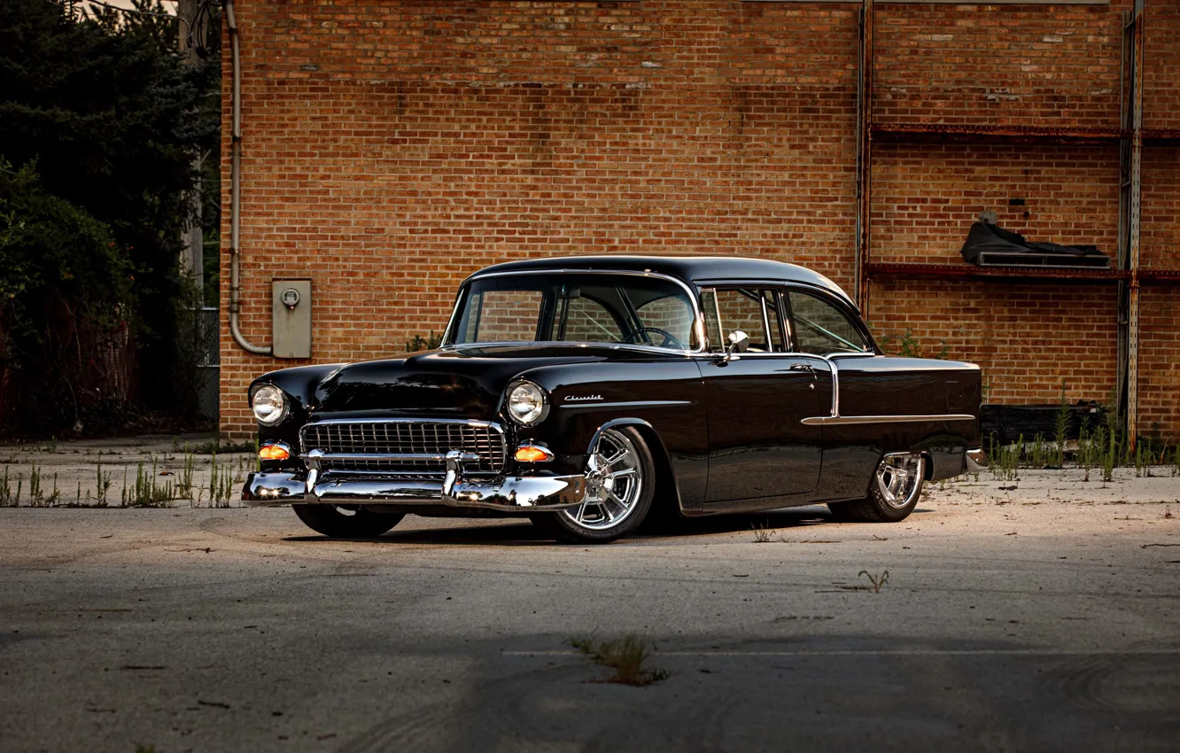 Photo wallpaper Coupe, Chevy, Vehicle, Chevrolet 210