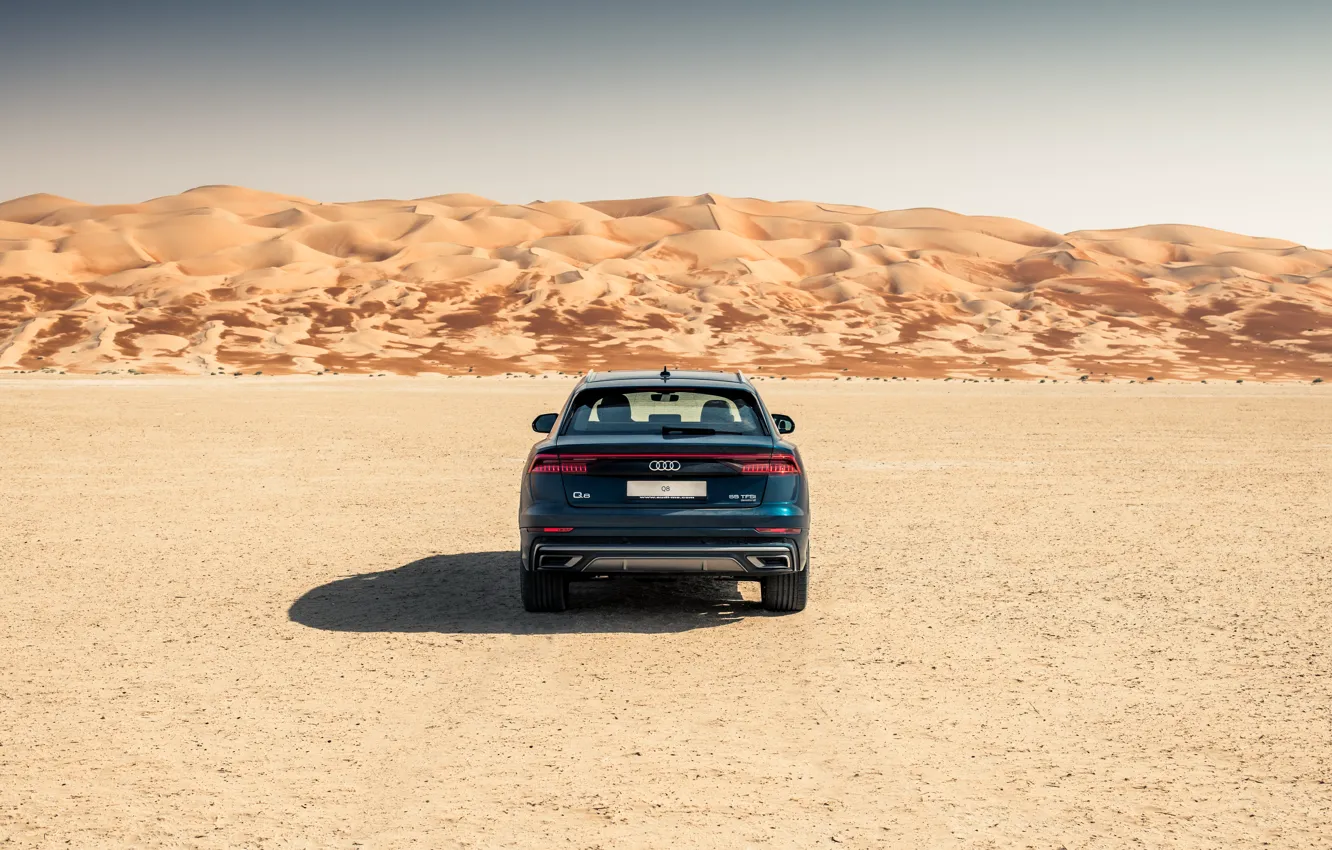 Photo wallpaper Audi, Q8, Audi Q8 55 TFSI quattro S line