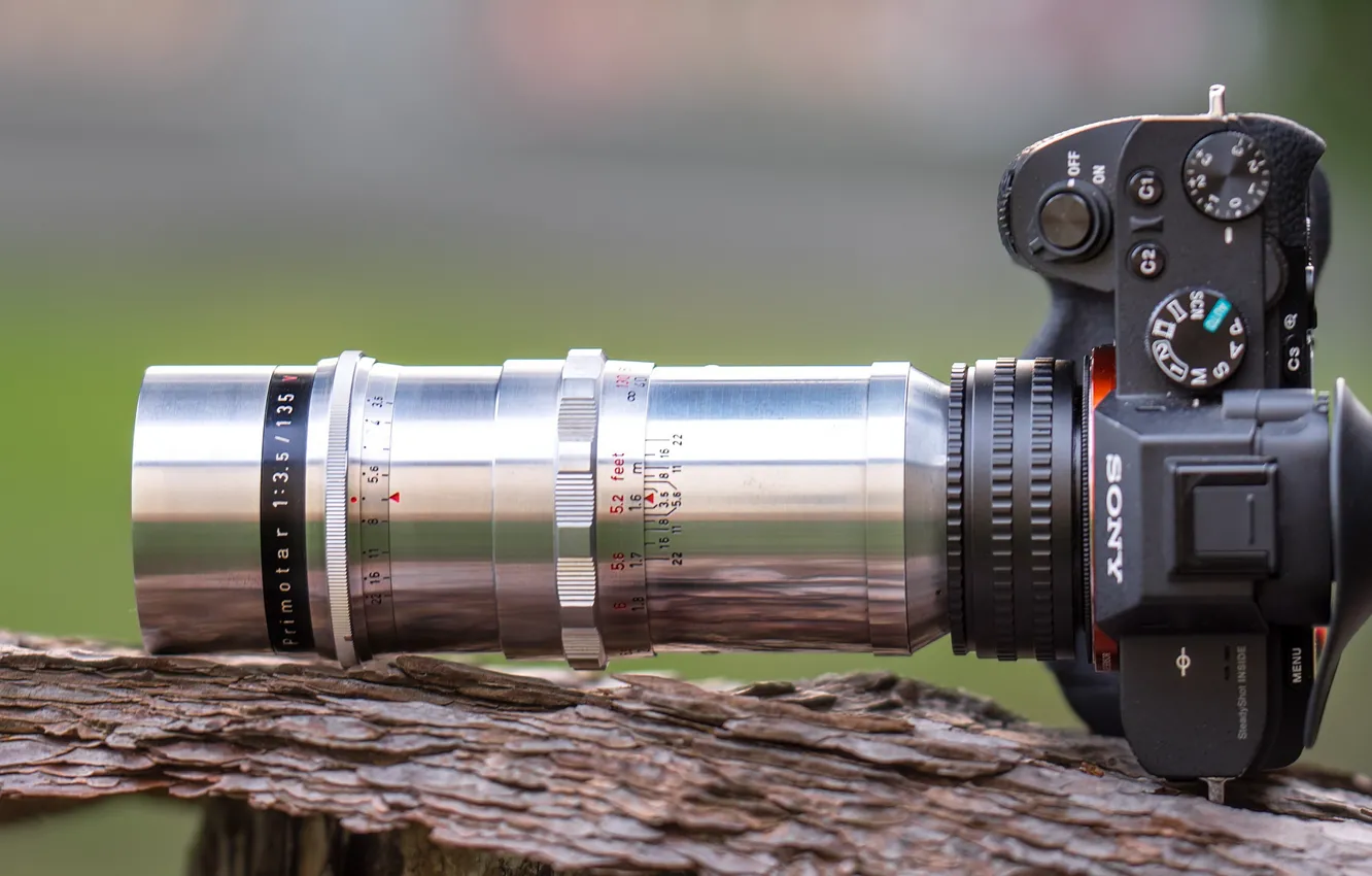 Photo wallpaper the camera, Sony, camera, ⍺7II, (ILCE-7M2)