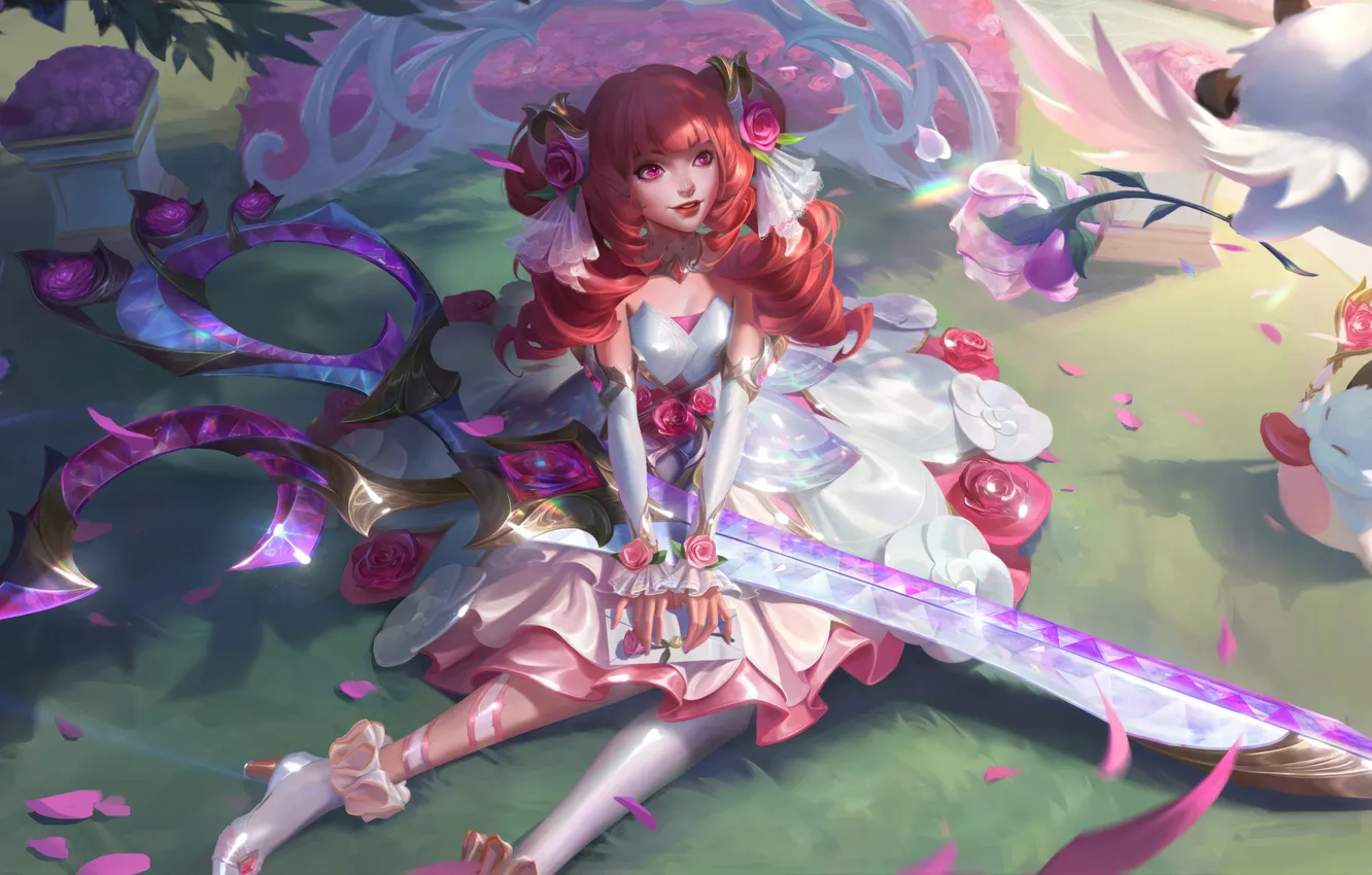 Photo wallpaper girl, game, character, cutie, character, League of Legends, LOL, League Of Legends