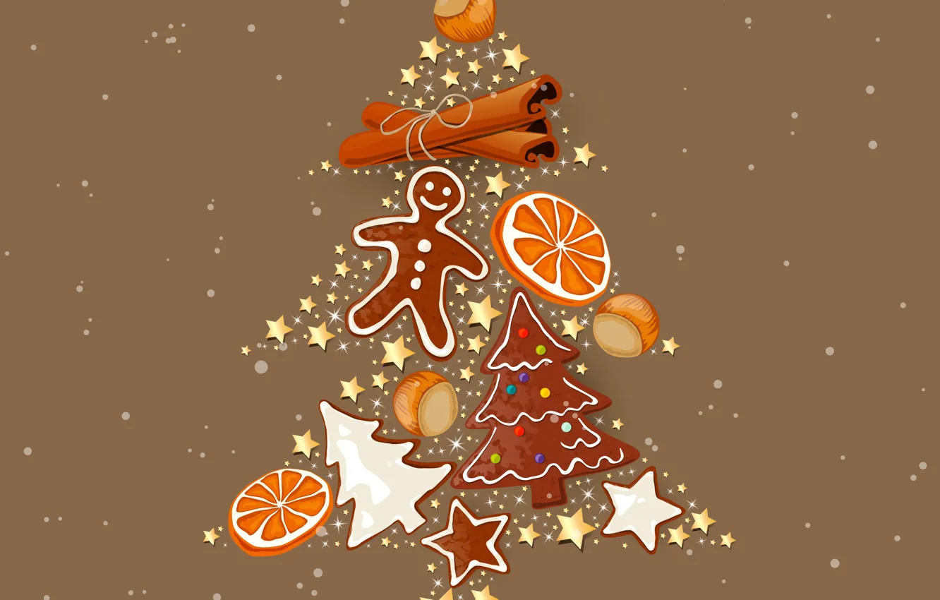 Photo wallpaper decoration, holiday, New Year, Christmas, Christmas, New Year, Christmas