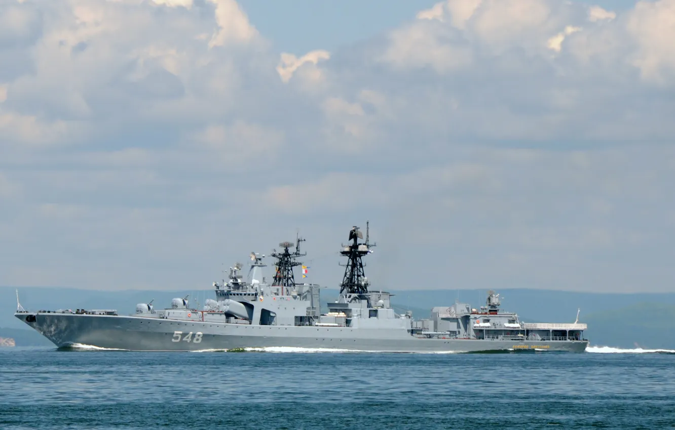 Photo wallpaper BOD, Admiral Panteleyev, project 1155