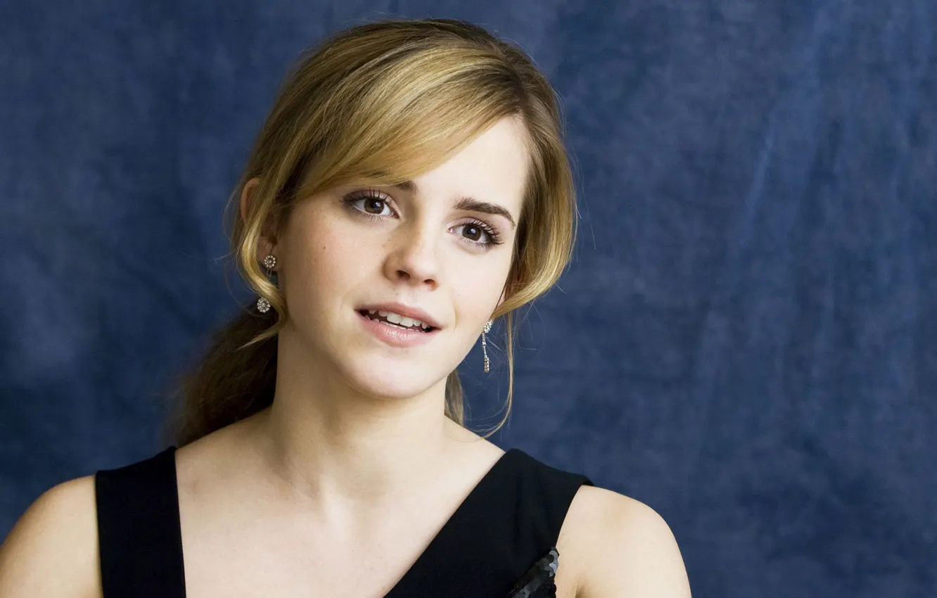 Photo wallpaper look, smile, model, actress, beauty, beautiful, Emma Watson, Emma Watson