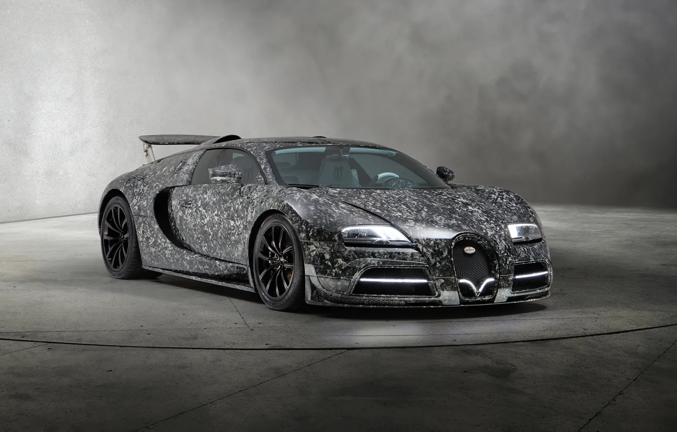 Photo wallpaper Bugatti, Veyron, 2018, Mansory, Vivere Diamond Edition