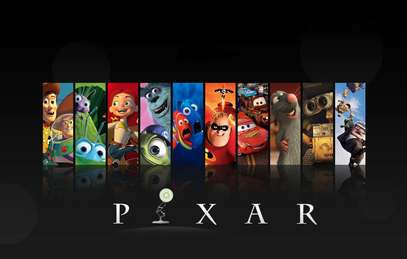 Photo wallpaper cartoon, Pixar, Pixar
