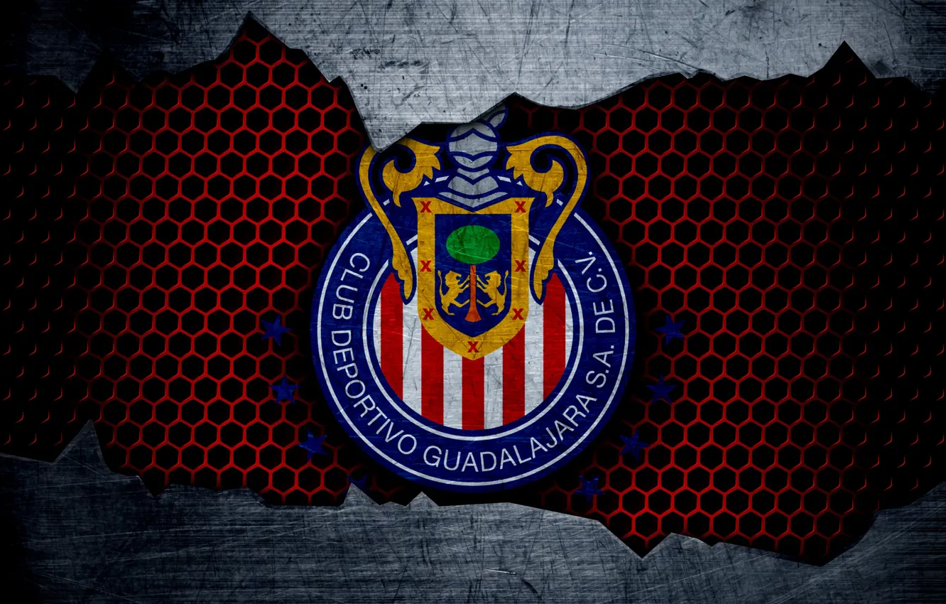 Photo wallpaper wallpaper, sport, logo, football, Guadalajara Chivas