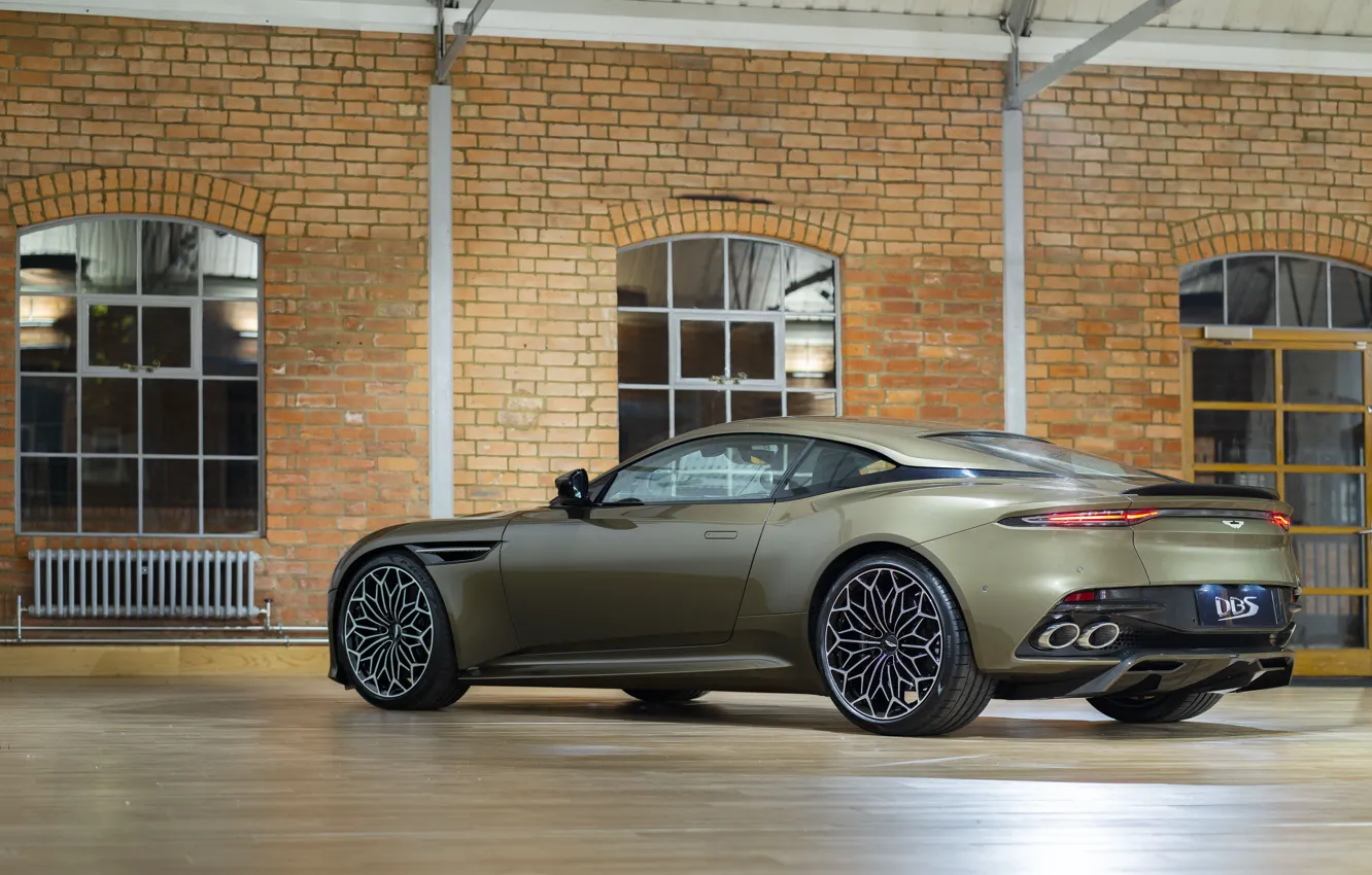 Photo wallpaper Aston Martin, DBS, Superleggera, rear view, 2019, OHMSS, OHMSS Edition