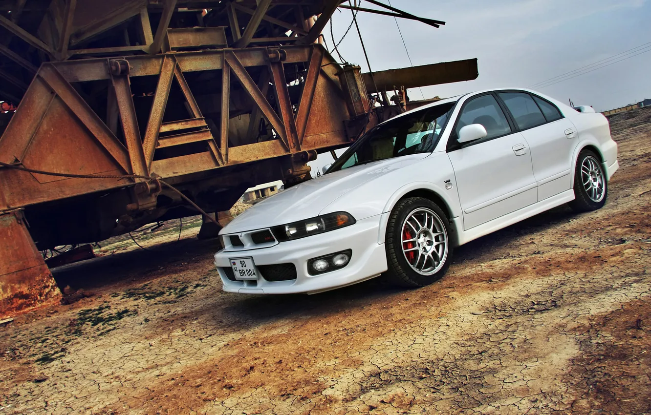 Photo wallpaper Mitsubishi, auto, Sport, galant