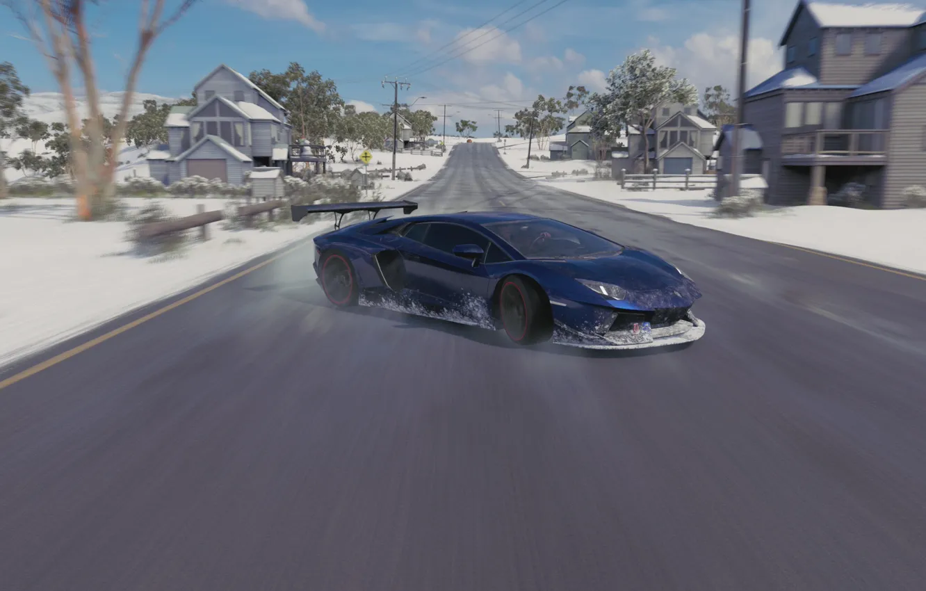 Photo wallpaper forza, Forza Horizon 3, Blizzard mauntain