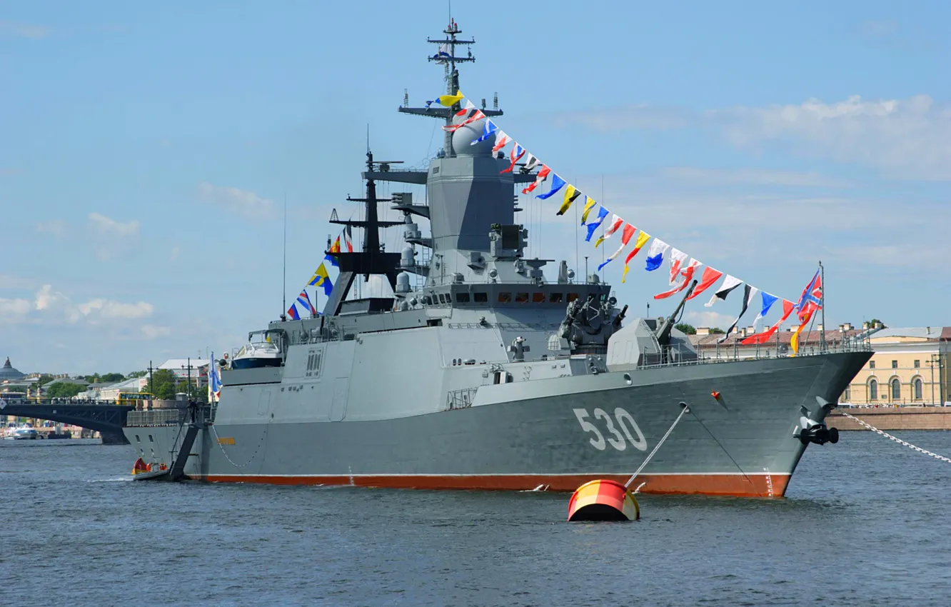 Photo wallpaper Corvette, Neva, guarding