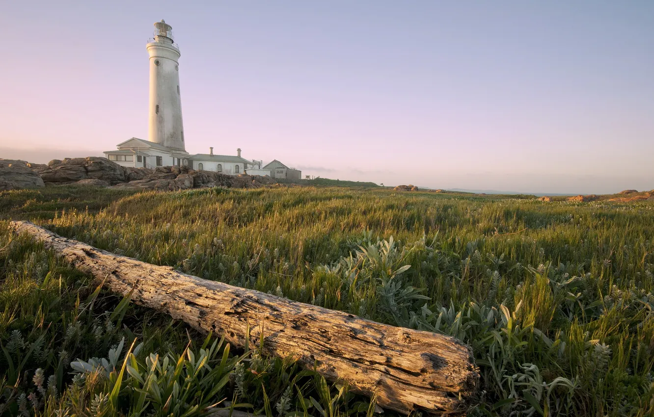 Photo wallpaper the sky, landscape, nature, lighthouse