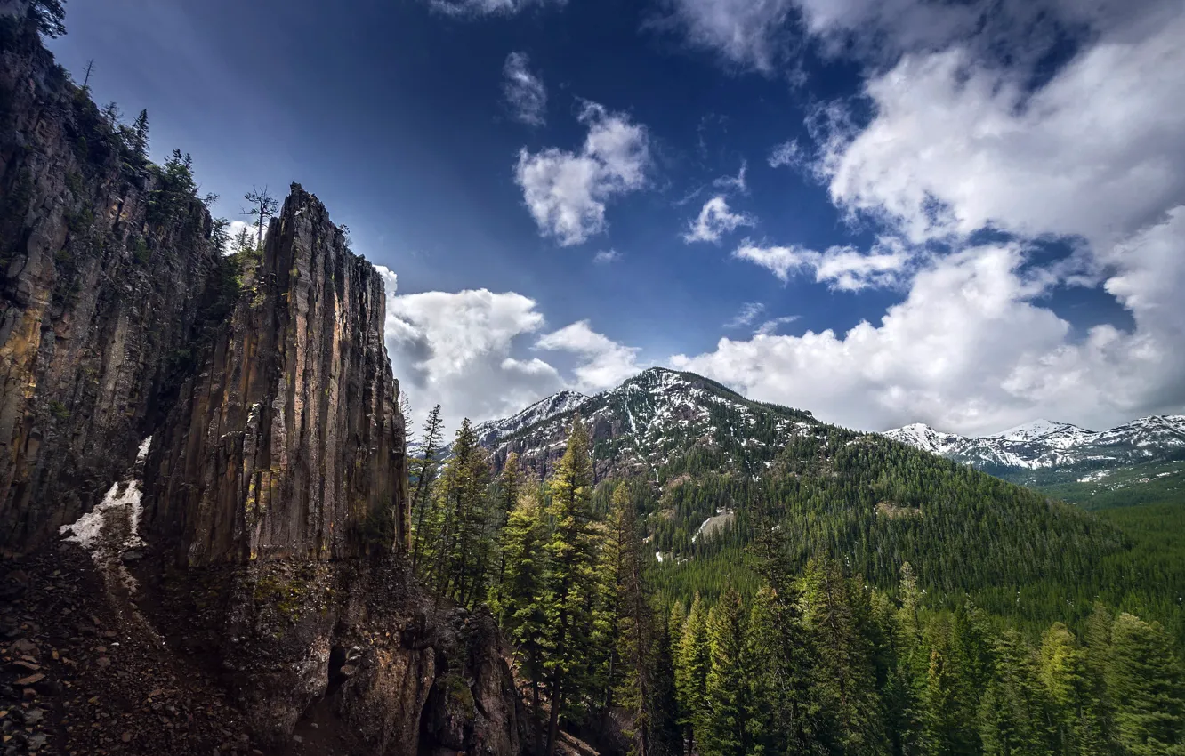 Photo wallpaper United States, Montana, Kotke