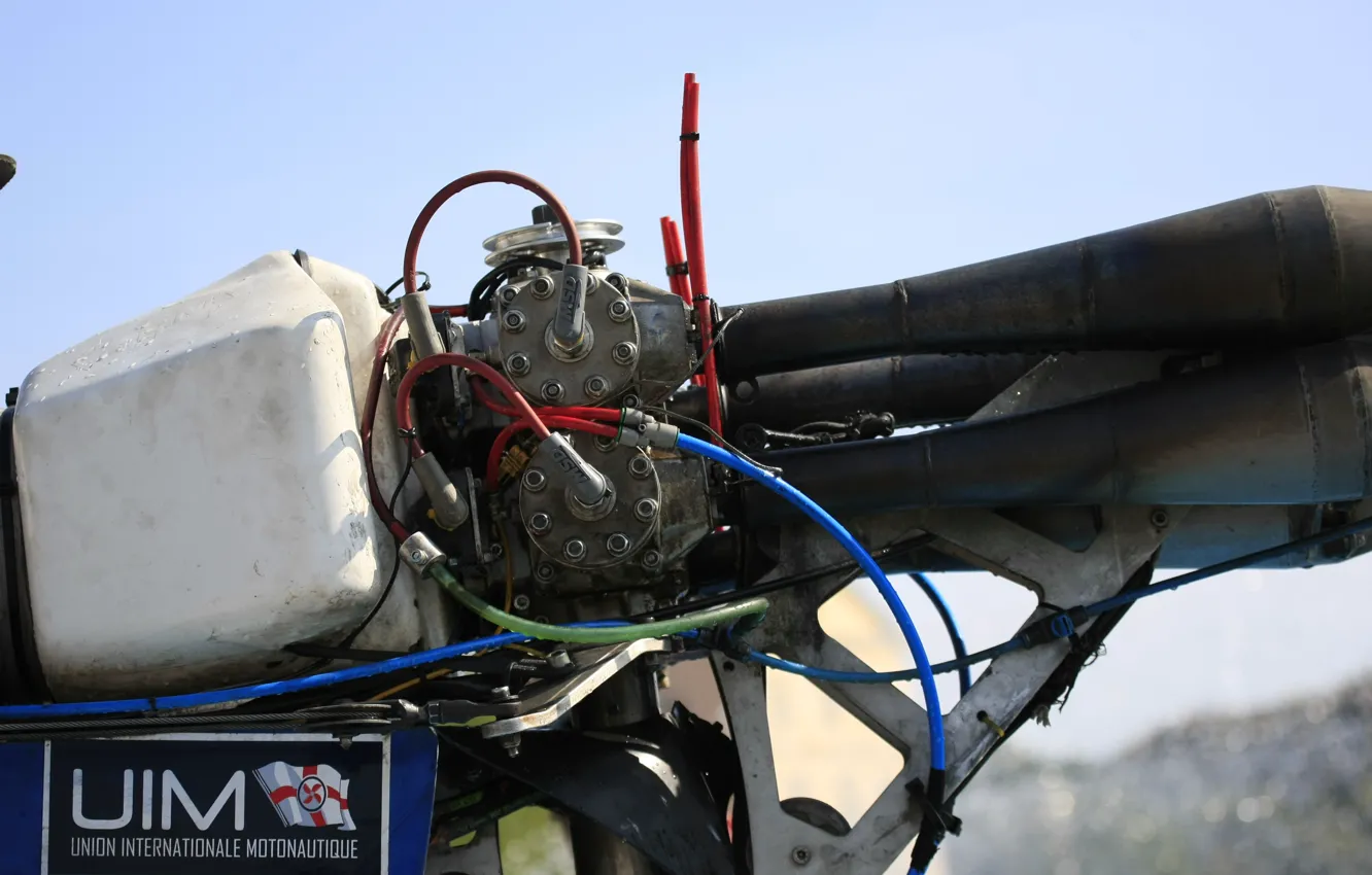 Photo wallpaper race, boat, speed